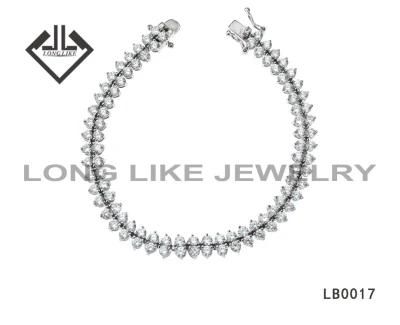 Hotselling 925 Sterling Silver Tennis Bracelet