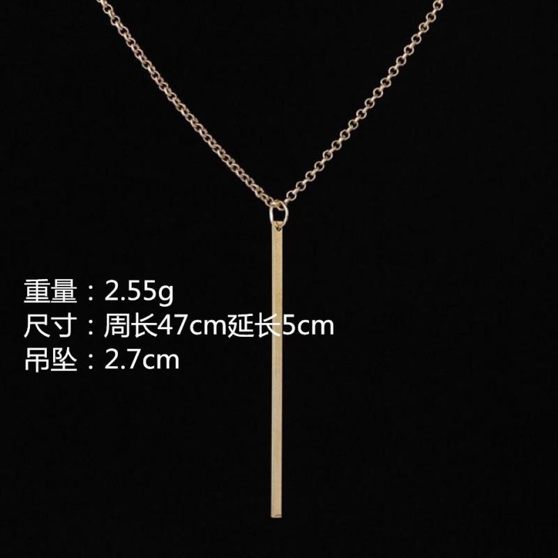 2022 Fashion Long Necklace Dainty Simple Chain Necklaces Jewelry for Women and Girls Gift