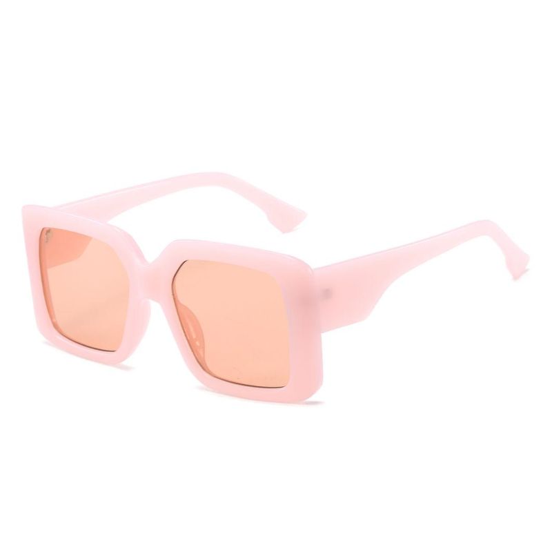 2020 Ready Made Hot Selling Square Shiny Women Fashion Sunglasses