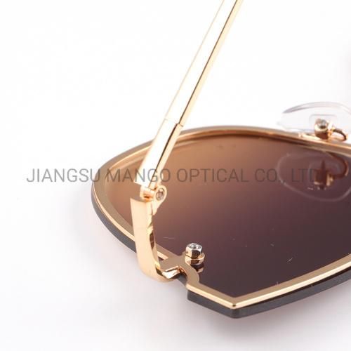 Butterfly New Fashion Model Metal Frame Sunglasses