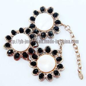 Round Conch Beaded Bracelets Fashion Jewelry Bangle (CTMR121108020-3)