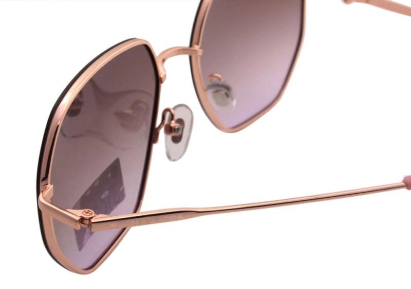 High End Luxury Design Fashionable Irregular Frame Oversized Women Sunglasses