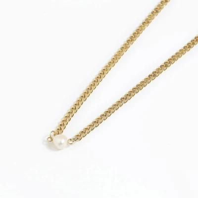 2022 New Arrivals Manufacturer Custom High Quality jewellery 18K/14K Gold Jewelry Wholesale Peal Necklace