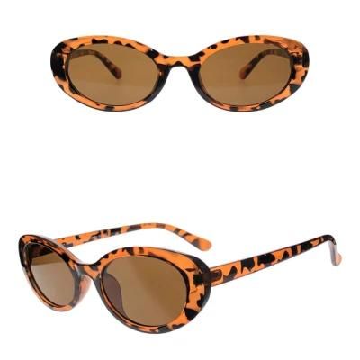 Oval Flat Fashion Sunglasses for Women