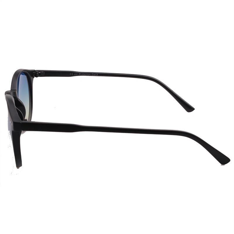 Factory Directly Round Shape Fashion Sunglasses with Silver Rivet