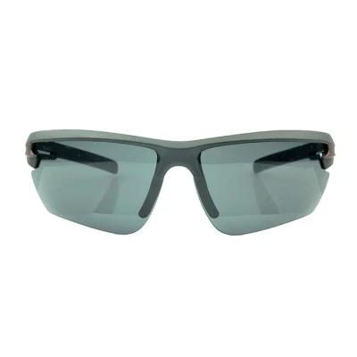 Lightweight Custom Sport Sunglasses Half Frame
