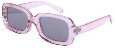 Vivant Plastic Candy Color Rim Rectangle Frame Sunglasses