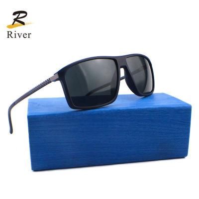 P0086 Matte Visual Effect Stock Polarized Men Sunglasses