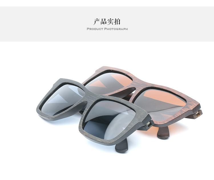 Top Brand Fashion Unisex Design Wooden Sunglasses