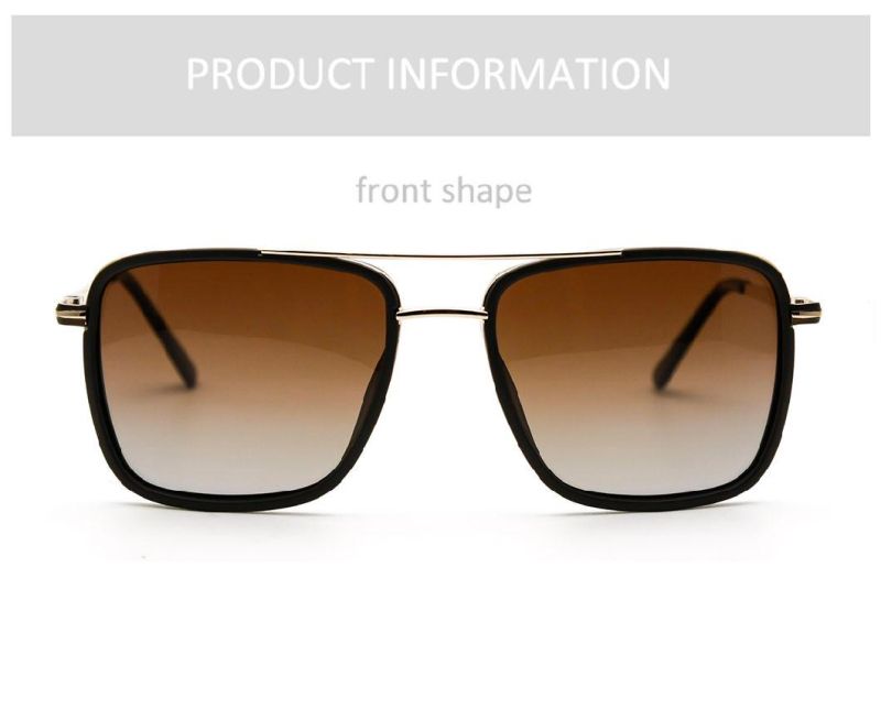 for Man Custom Polarized Acetate High Quality Sun Glasses Fashion Sunglass