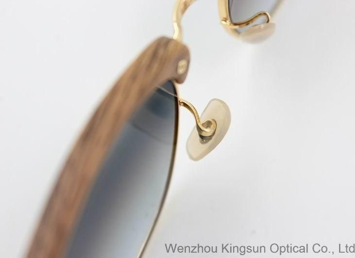 Professional Hand Made Sunglasses with Glass Gradural Lens (KS1146)
