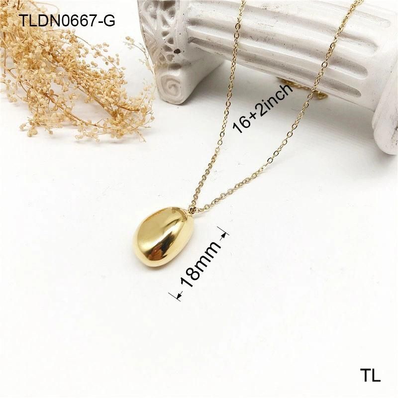 Manufacturer Custom High Quality Gold Filled Fashion Jewelry Gold Flower Necklace Jewelry 18K Gold Plated