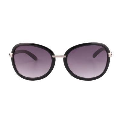 2017 Fashionable Oval Shape Sunglasses with Metal