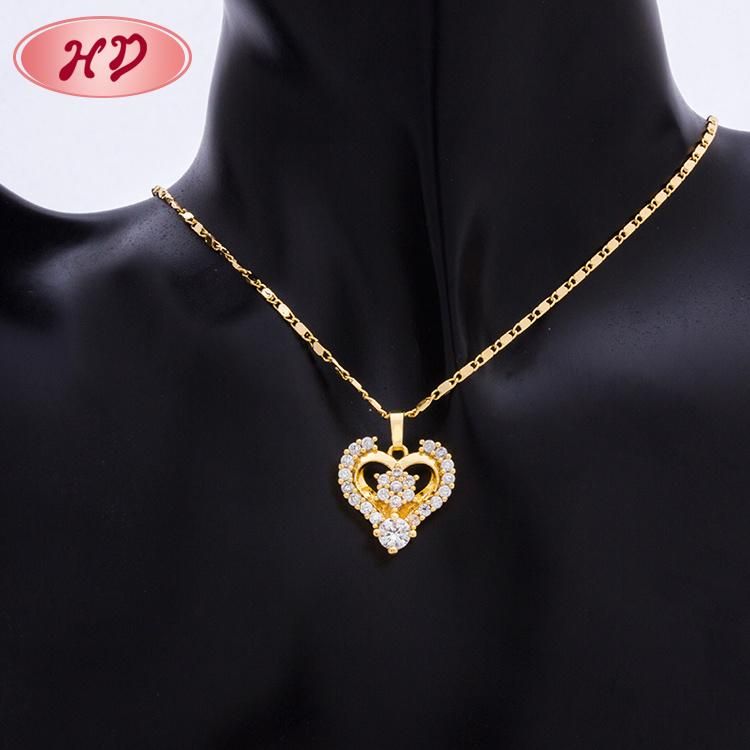 New Fashion Chain Necklace Jewelry Set with Cubic Zircon