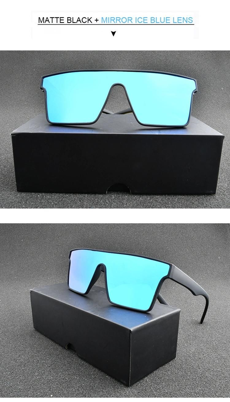 Fashion Oversized Women Sunglasses Brand Designer Square Gradient Sun Glasses UV400