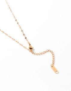 Fashion Jewelry&#160; Adjustable Butterfly Pendant Stainless Steel&#160; Women Necklace&#160;