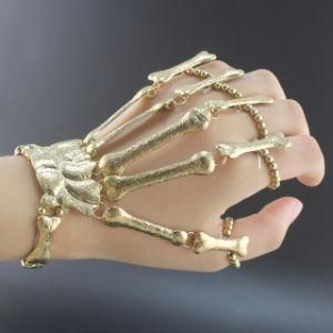 Halloween Hand Skull Skeleton Elastic Bracelet