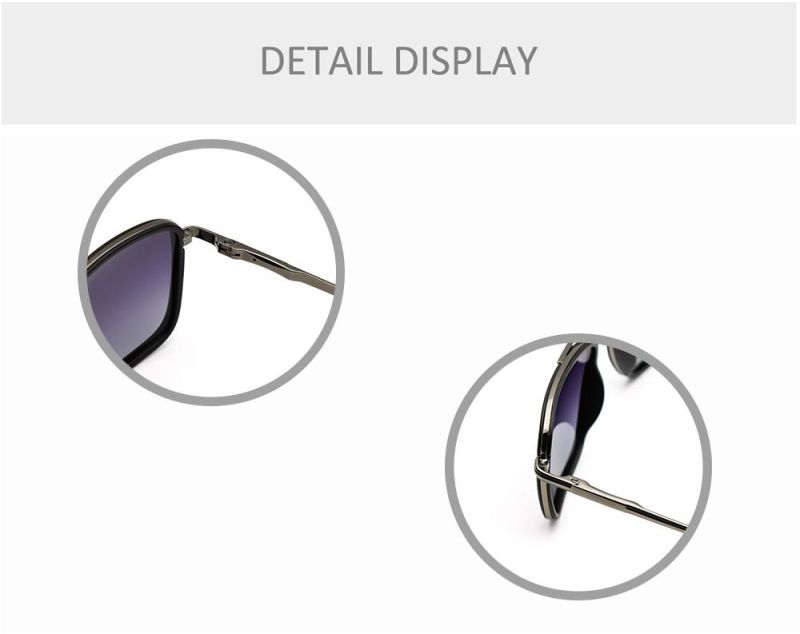 for Man Custom Polarized Acetate High Quality Sun Glasses Fashion Sunglass