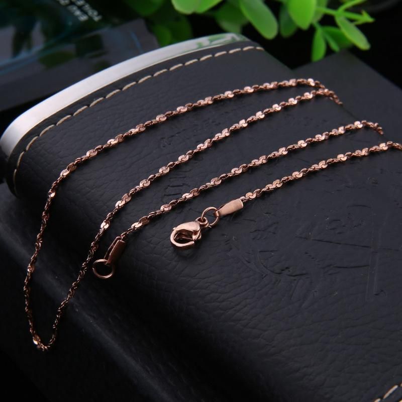 Stainless Steel Necklace Twisted Serpentine Bracelet for Fashion Jewelry