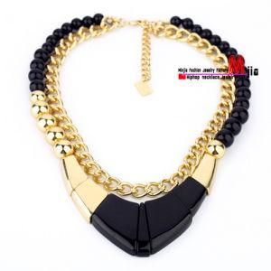New Design Punk Geometry Design Necklace Set (MJBH50)