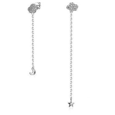 925 Silver Starry Sky Series Earring for Christmas Promotion Sales