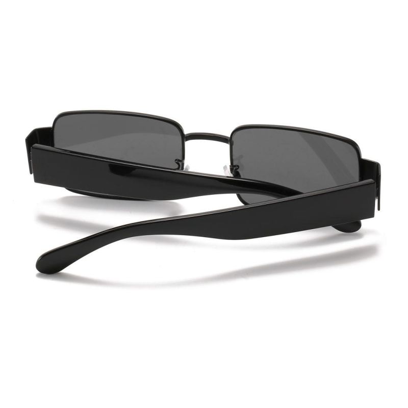 2020 Low MOQ Square Tiny Vintage Metal Fashion Sunglasses
