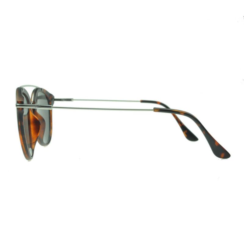 2019 Factory Directly Round Shape Fashion Sunglasses with Metal