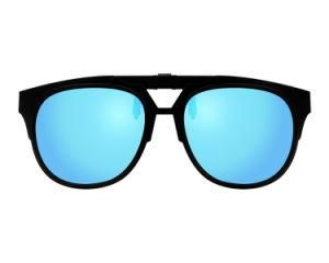 High Quality Polarized Clip on Sunglasses with Colorful Tac Lens for Drving Man or Woman Model 8010-B