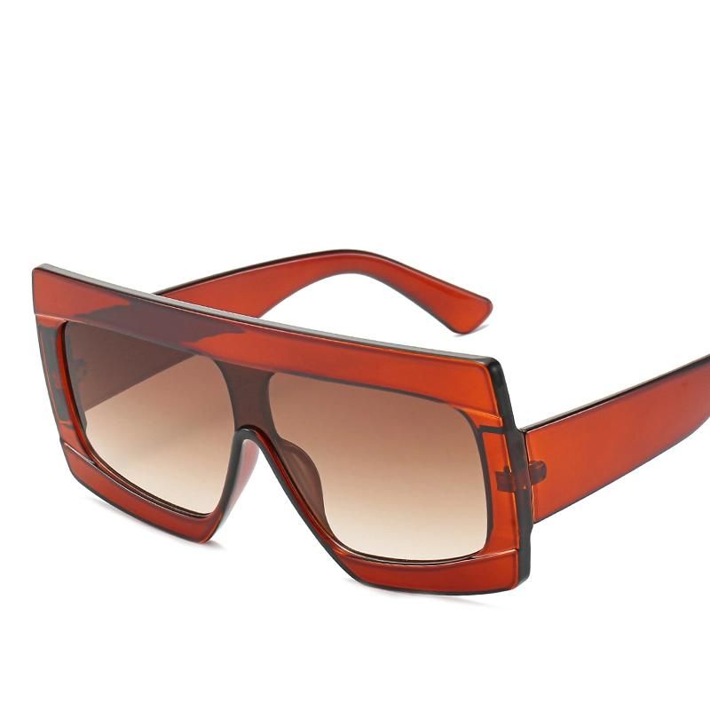 2020 No MOQ Oversized UV400 Fashion Sunglasses