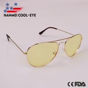2018 Hot Style Polarized UV400 Fashion Aviator Metal Sunglasses