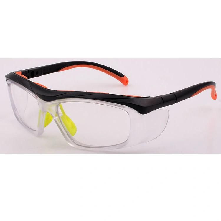 Half Rime Safety Sunglass with Double Injection Temple