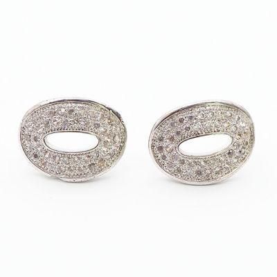 925 Sterling Silver with CZ Earrings Fashion Jewelry Jewellery for Wholesale