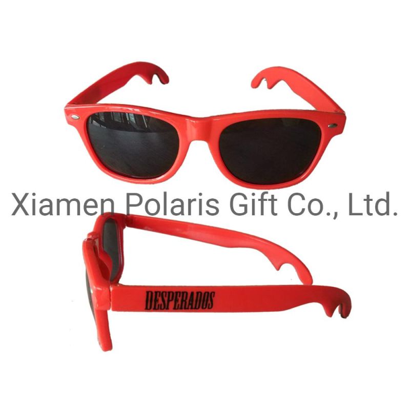 Personalized Promotional UV400 Sunglasses with Bottle Opener