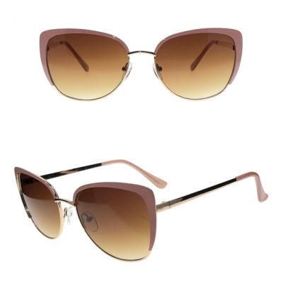 New Development Cat Eye Stylish Metal Fashion Sunglasses