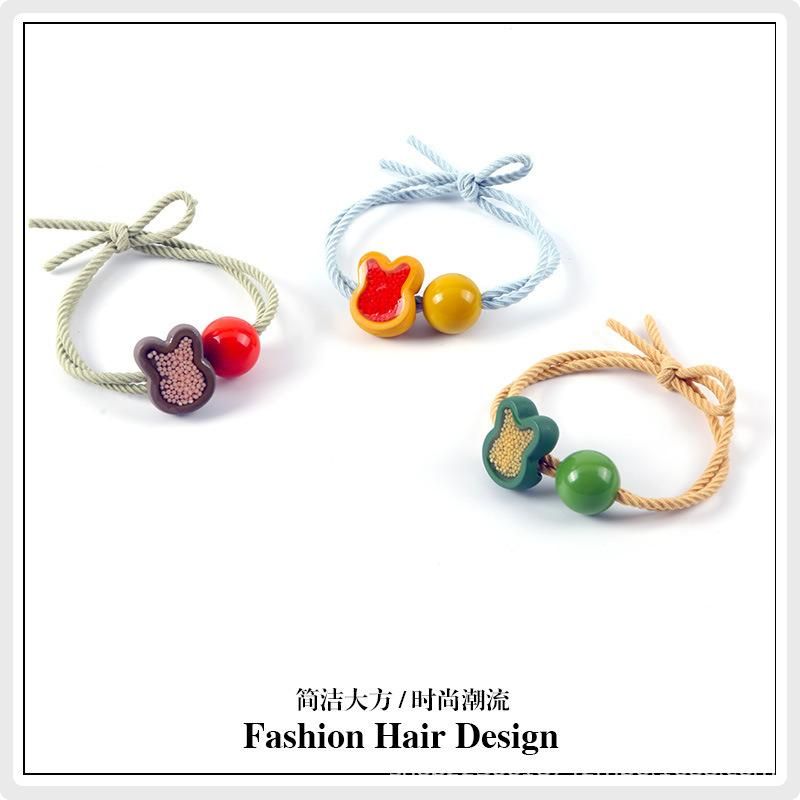 Fashion Jewelry Fresh Temperament Hair Ring Preparation Beads Head Rope