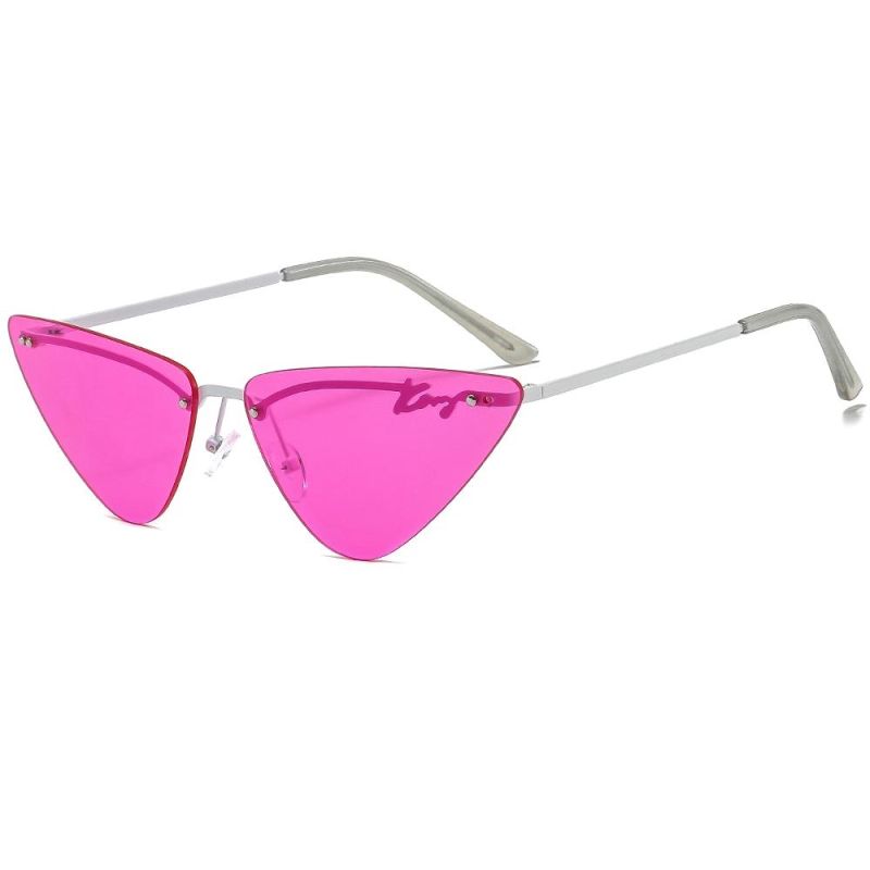 Small Cat Eye Metal Retro Sunglasses