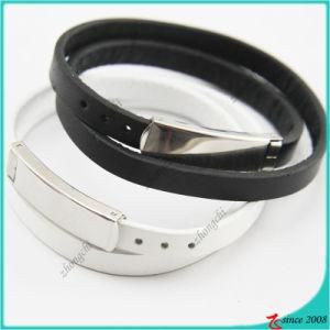 Fashion Jewelry China Supplier Leather Bracelet with Buckle