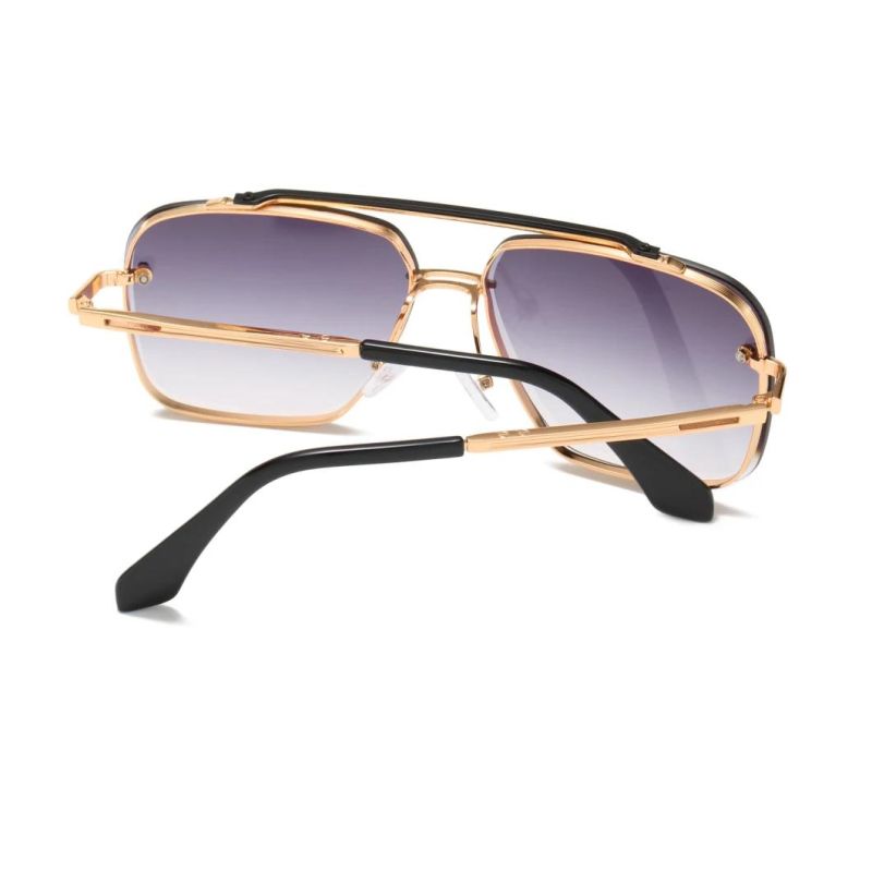 2020 No MOQ Classic Unisex Metal Fashion Sunglasses