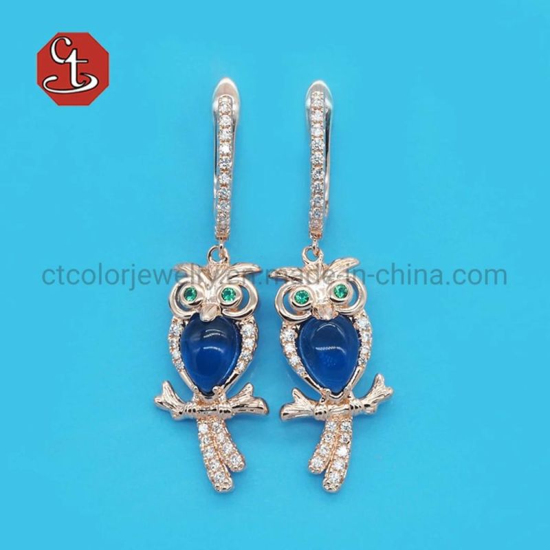 Animal Owl Pendant Necklace Chain Women Jewelry Accessories