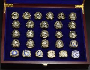 MLB New York Yankees World Series Championship Ring 27 Wooden Box Sets