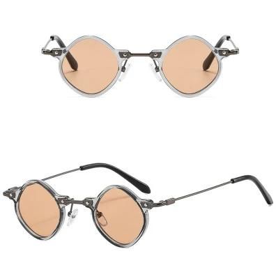 New Men Punk Fashion Retro Metal Sunglasses