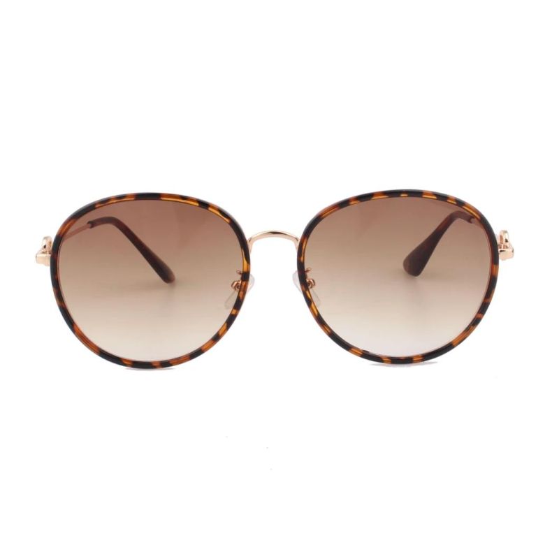 2017 Hot Selling Round Shape Metal Combination Sunglasses