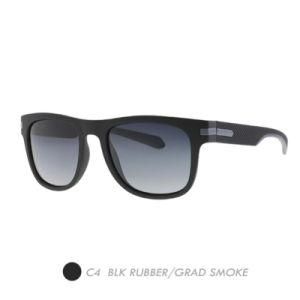 PC Polarized Sports Sunglasses, Plastic Square Frame Sp9005-04