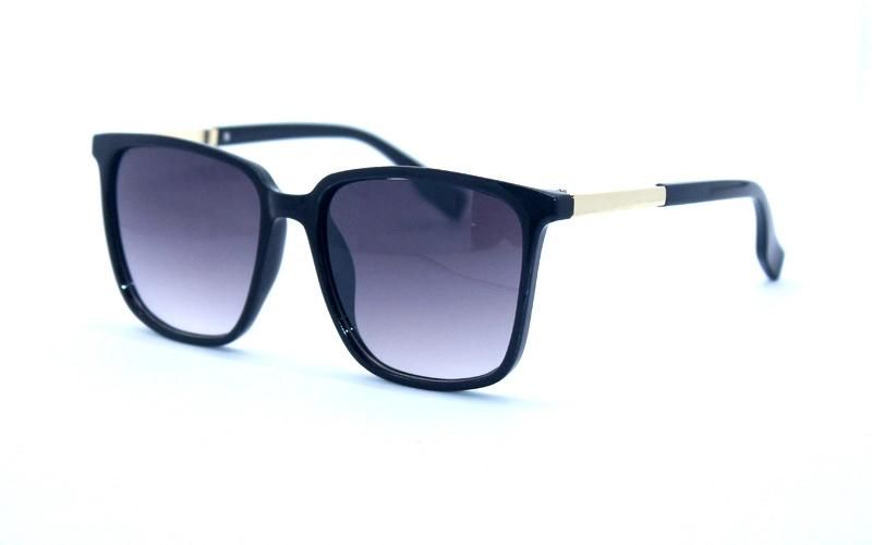 Plastic Medium Square Frame Polarized Lens Delicate Sunglasses