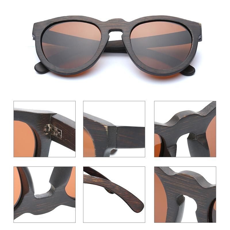 Wholesale Cheap Wooden Bamboo Men Sunglasses