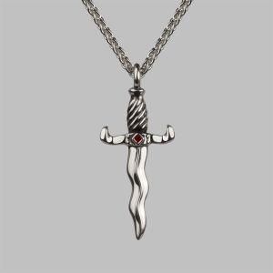 Fashion Jewelry&#160; Kris Dagger Stainless Steel Pendant Necklace&#160; for Men
