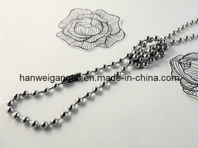 Hot Fashion Stainless Steel Bead Necklace for Men (3.0mm GTQ-300)