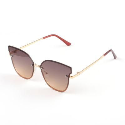 Butterfly New Fashion Model Metal Frame Sunglasses