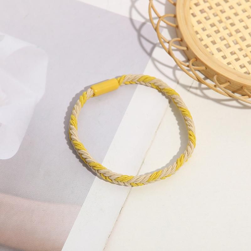 Facttory Minimalism Braided Hair Base Elastic Rope Hair Bands