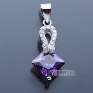 Elegant Nice Fashion Sterling Silver 925 AAA CZ Stone Pendant